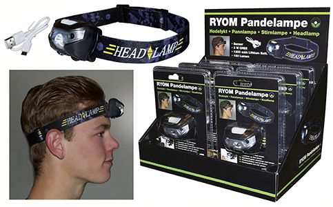 Pandelygte CRE Genopladelig