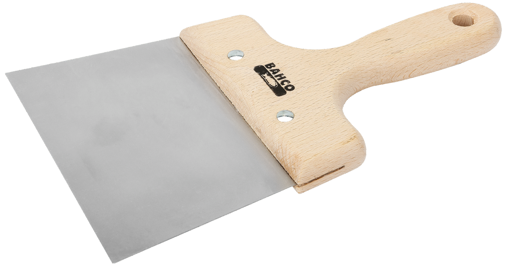 Spartel 2192, rustfrit stål m/træhåndtag, 140mm