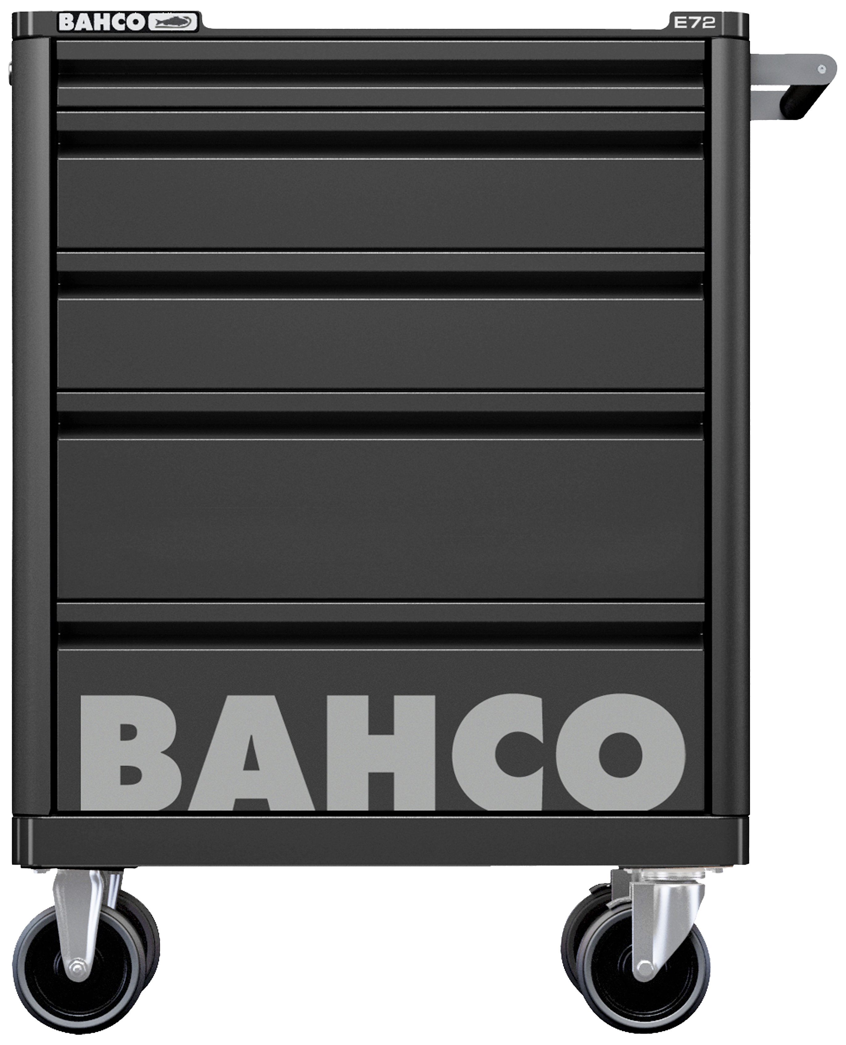 Værkstedsvogn 5 skuffer, sort, 140 dele