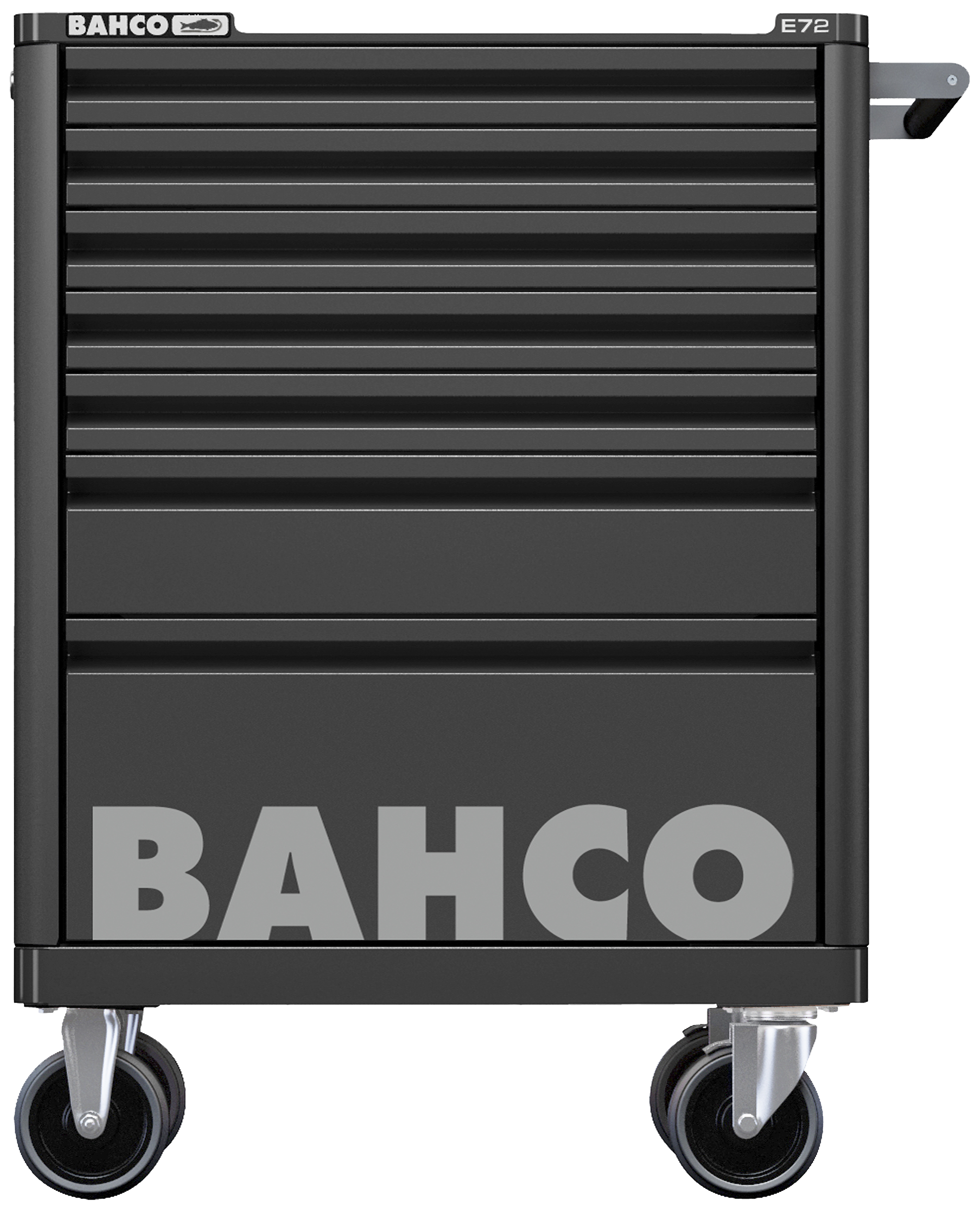 Værkstedsvogn 7 skuffer, sort, 428 dele