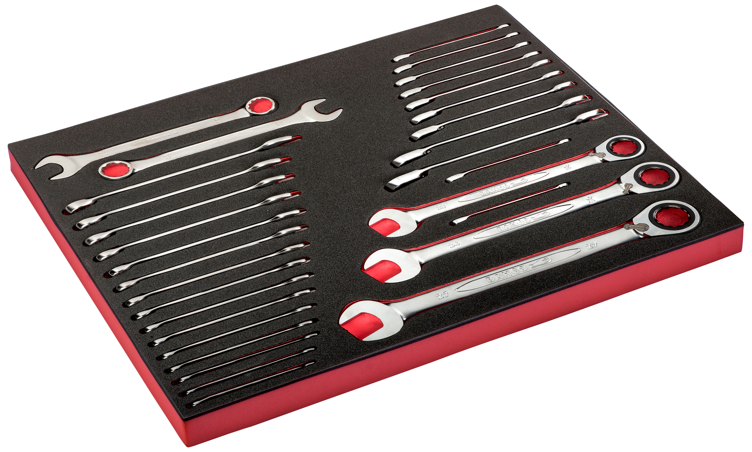 Skumindlæg Fit&Go nøglesæt 31dele