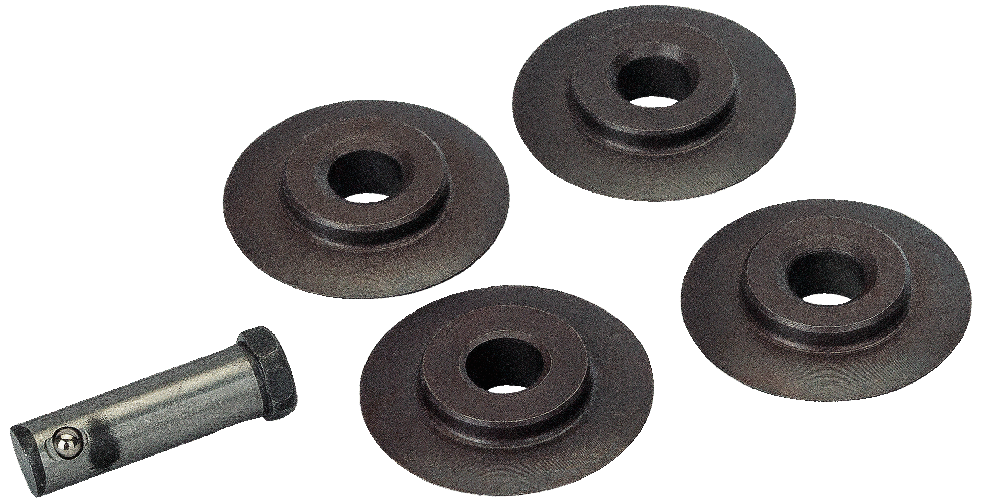 Skærehjul, 4 stk + pin, til rørskærer 301/302