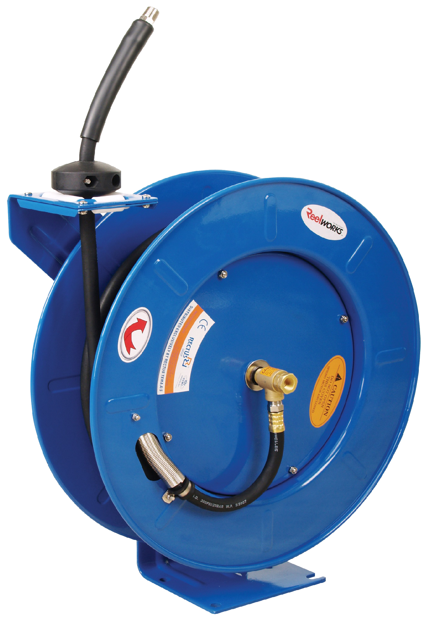 Aut. slangeopruller 3/8" 330bar u/slange