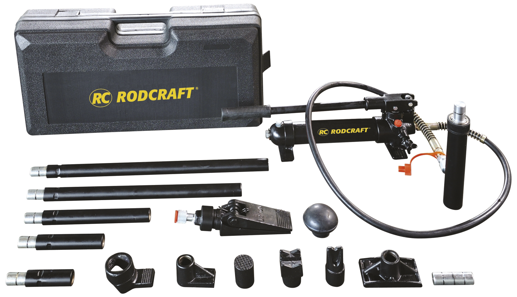 Rodcraft oprettersæt m/cylindre mv. 10 ton RHRS10