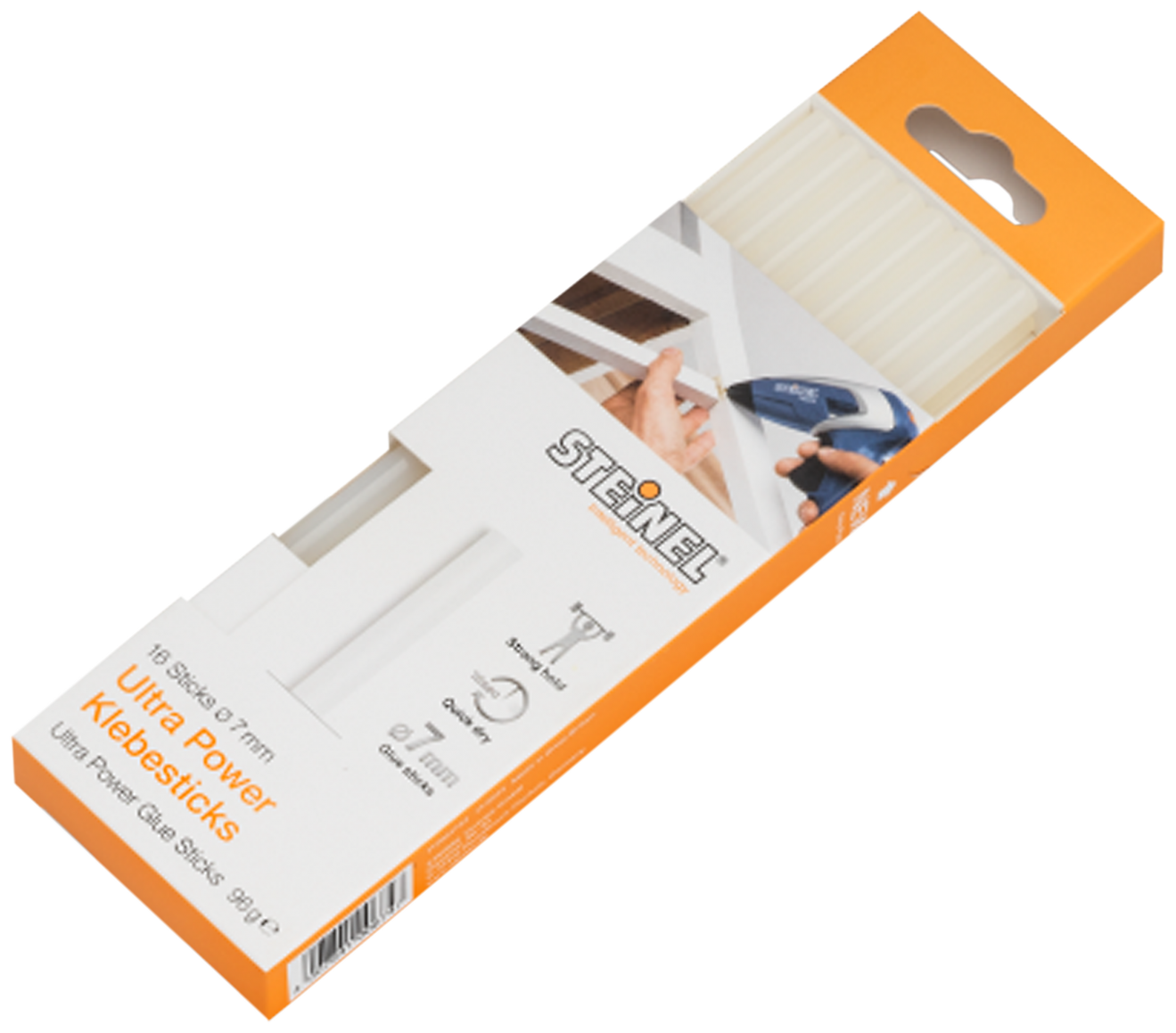 Steinel limstifter UltraPower ø7×150mm, 16stk