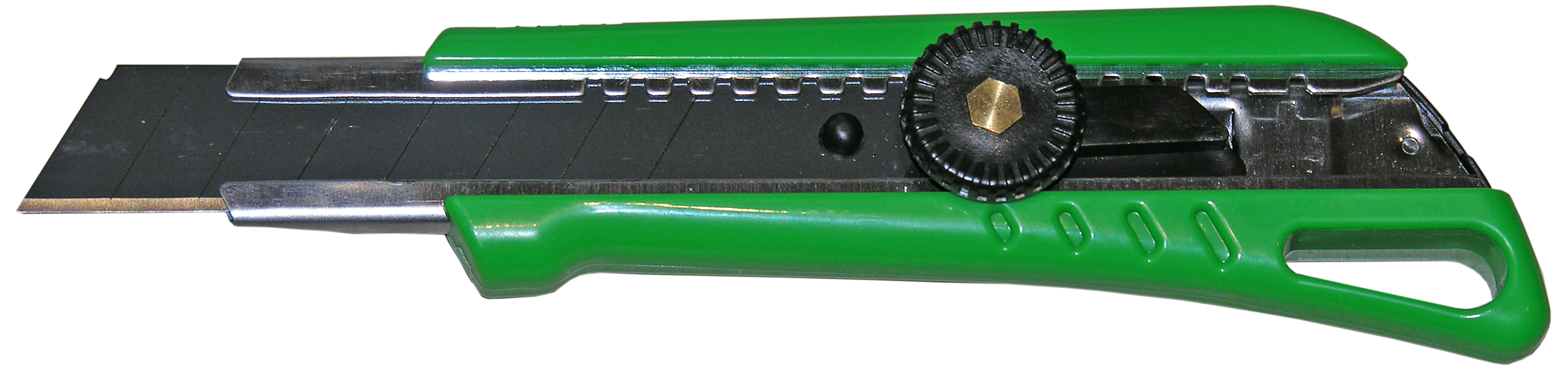 DJ TOOLS kniv m/skruelås, 18mm sort knæk-af blad