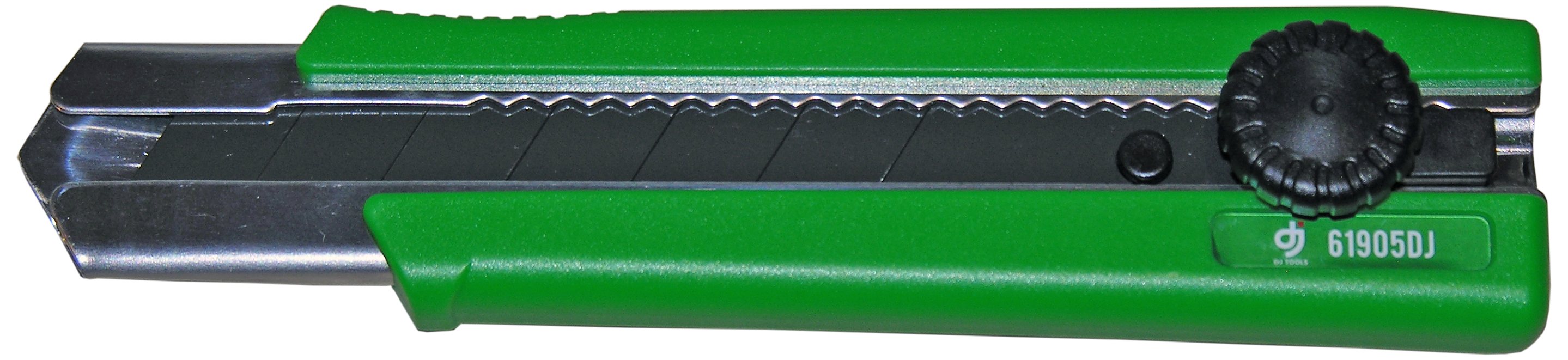 DJ TOOLS kniv m/skruelås, 25mm sort knæk-af blad