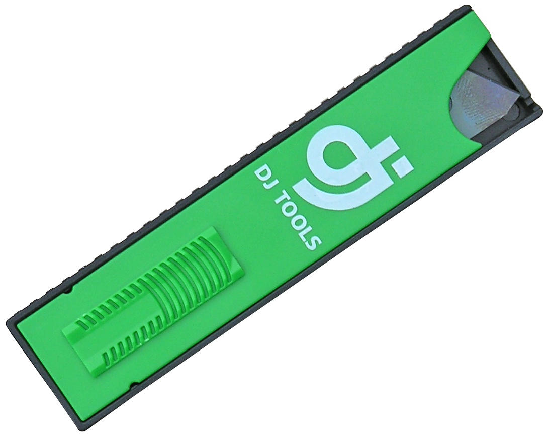 DJ TOOLS knæk-af blade 18mm sorte, 10stk