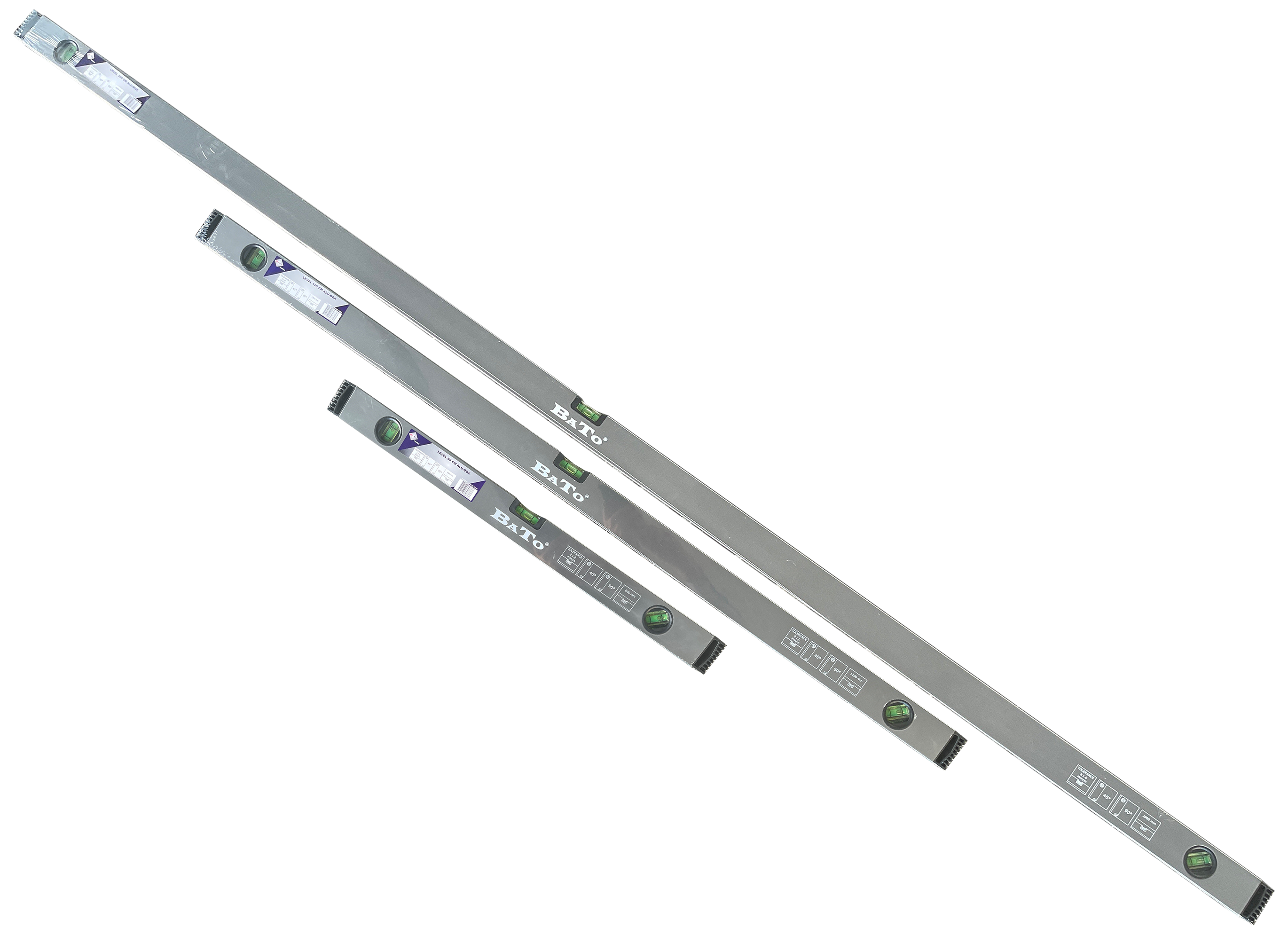 Vaterpas 3 dele sæt 600-1200-2000mm