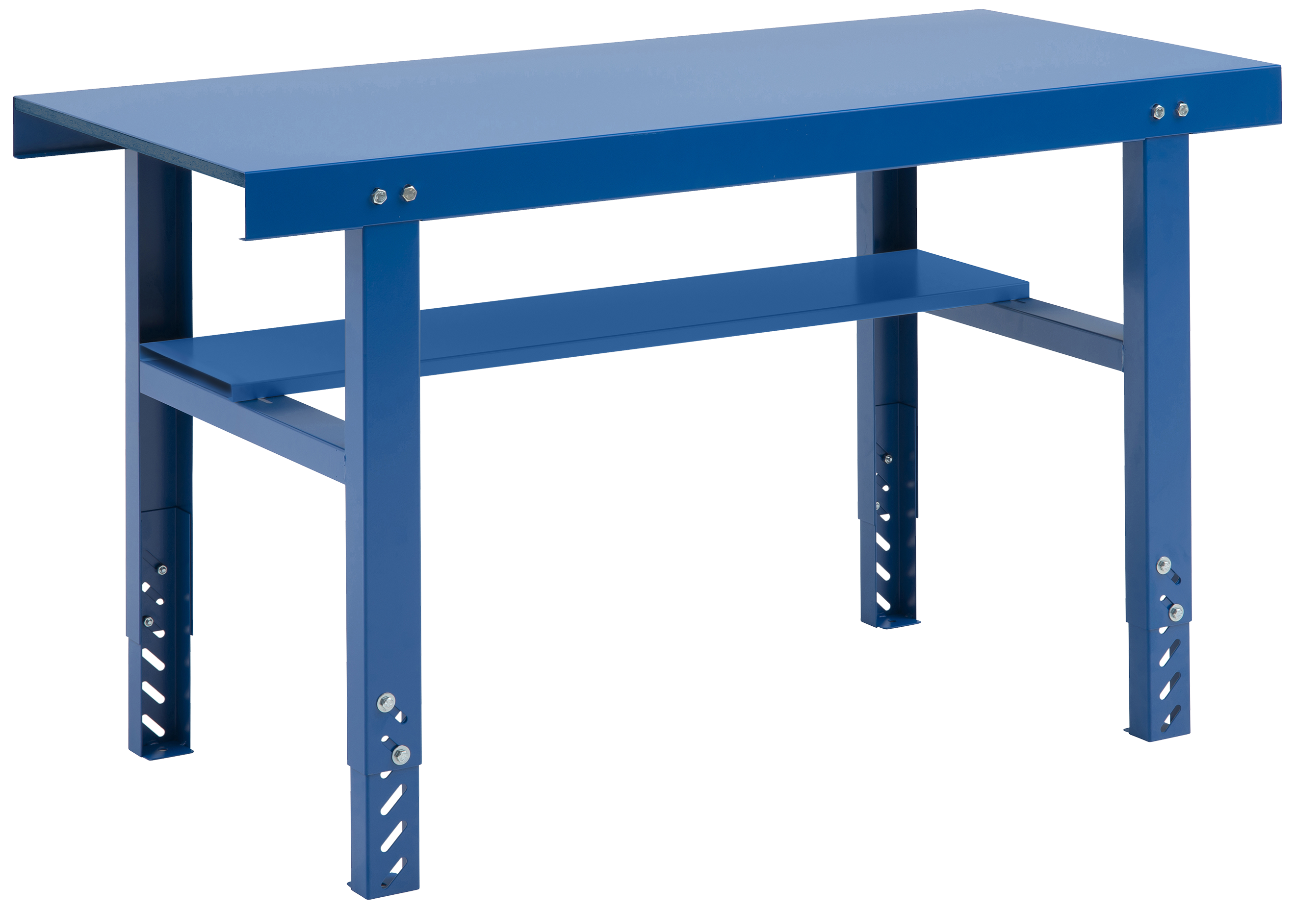 PreWo værkstedsbord m/stålbordplade 75-95×70×200cm