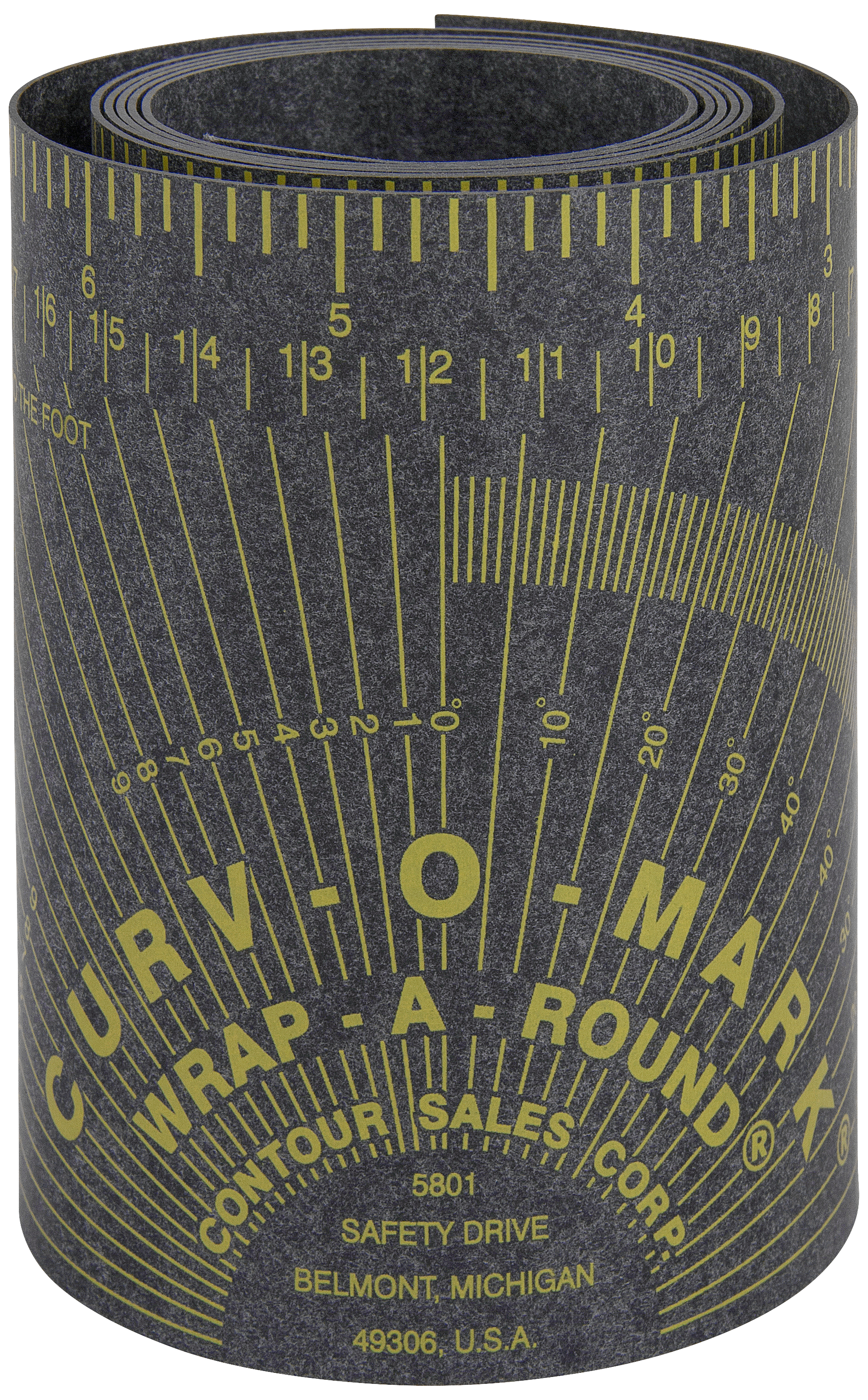 Curv-O-Mark WrapAround 164GG grå M f/3-6" rør