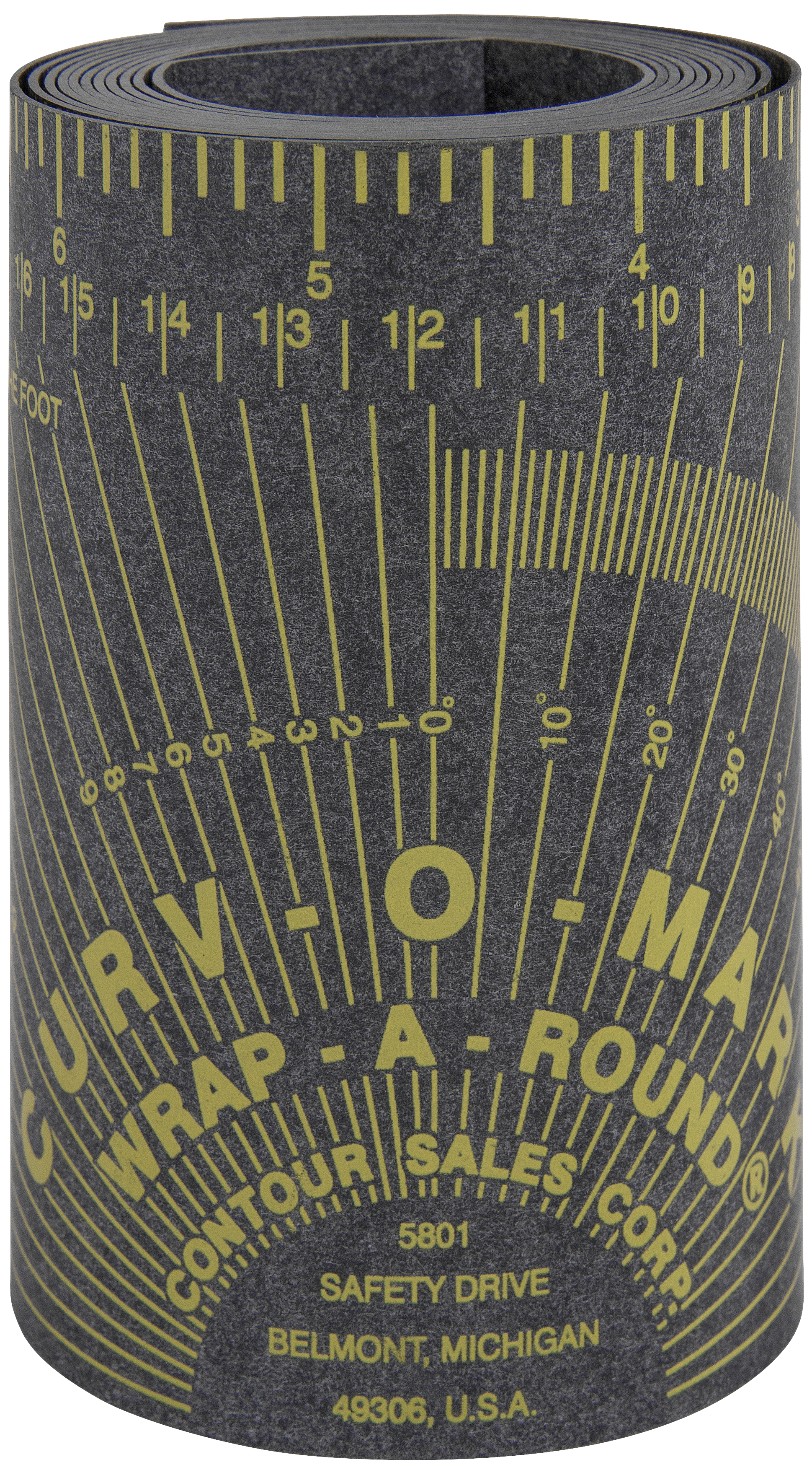 Curv-O-Mark WrapAround 176GG grå L f/3-10" rør