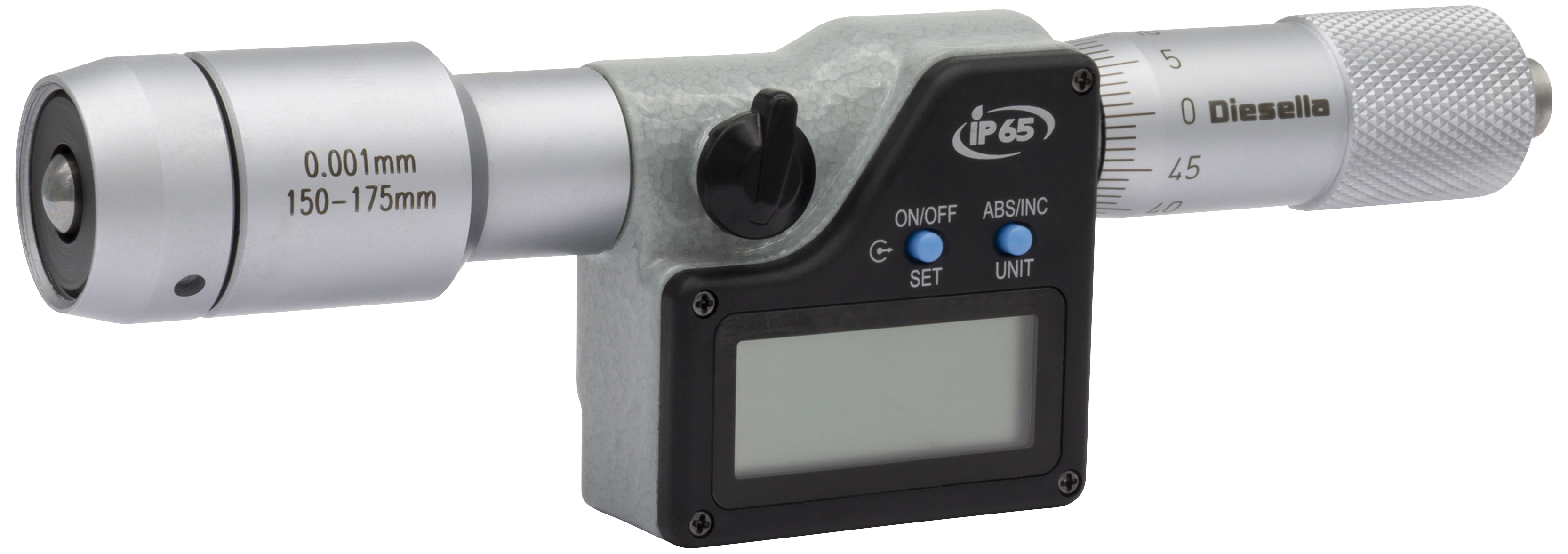 Digital indv. mikrometer 150-175×0,001mm m/forlng.