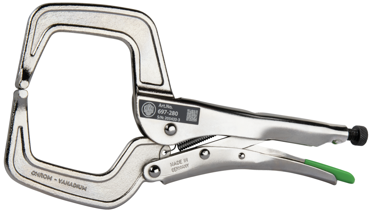 Kukko holdetang m/store C-kæber 697-28011"/280mm