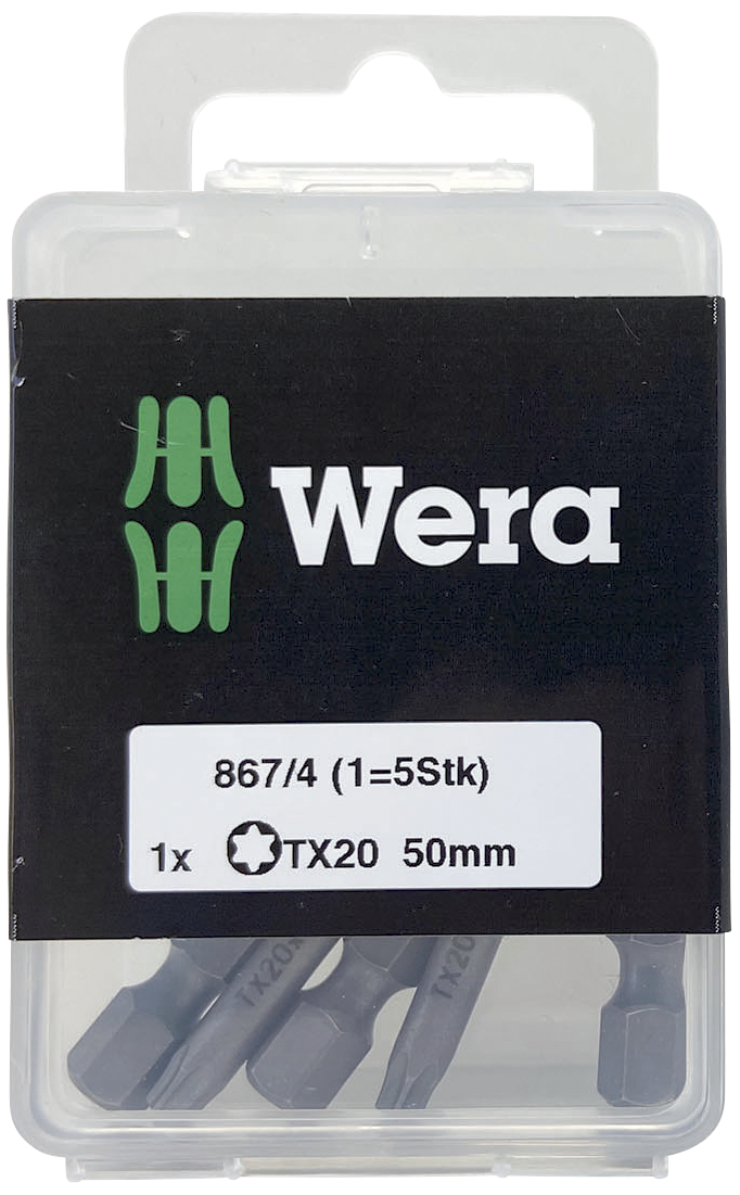 Bits 867/4 Z TX 20×50 mm, 5stk