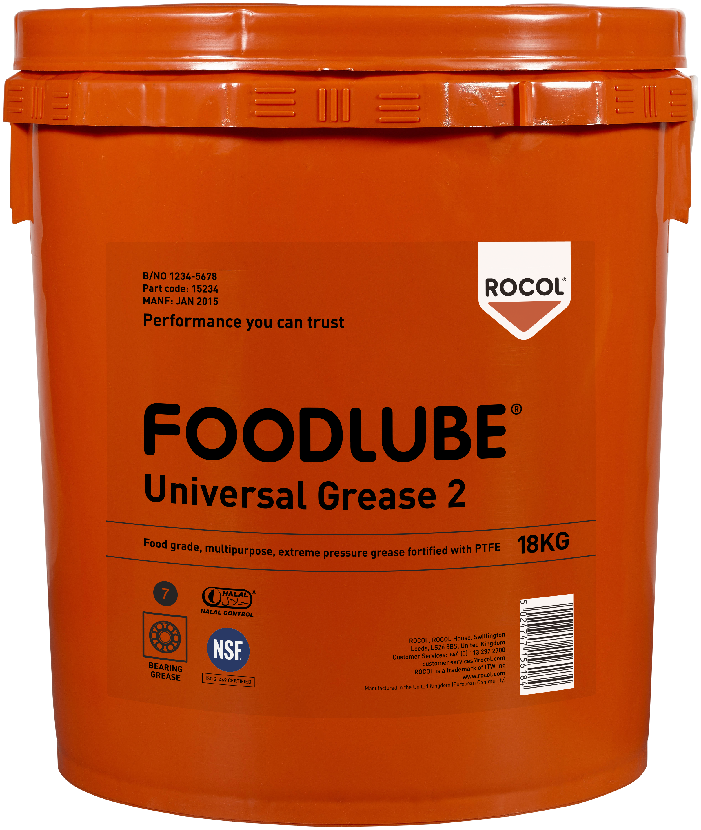 Foodlube Universal Grease 2 universalfedt 18kg