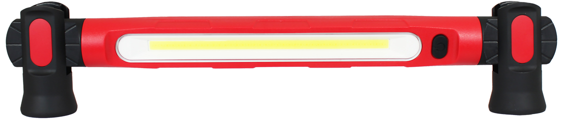 Arbejdslampe 2000lm m/5000mAh powerbank, genopl.