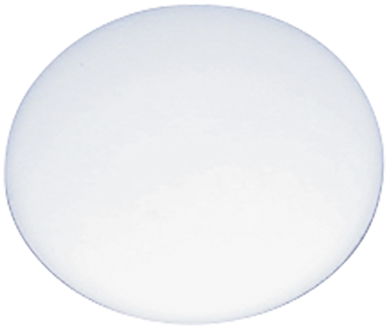 NKT dækknap t/skruer hvid plast TX30, 2000stk