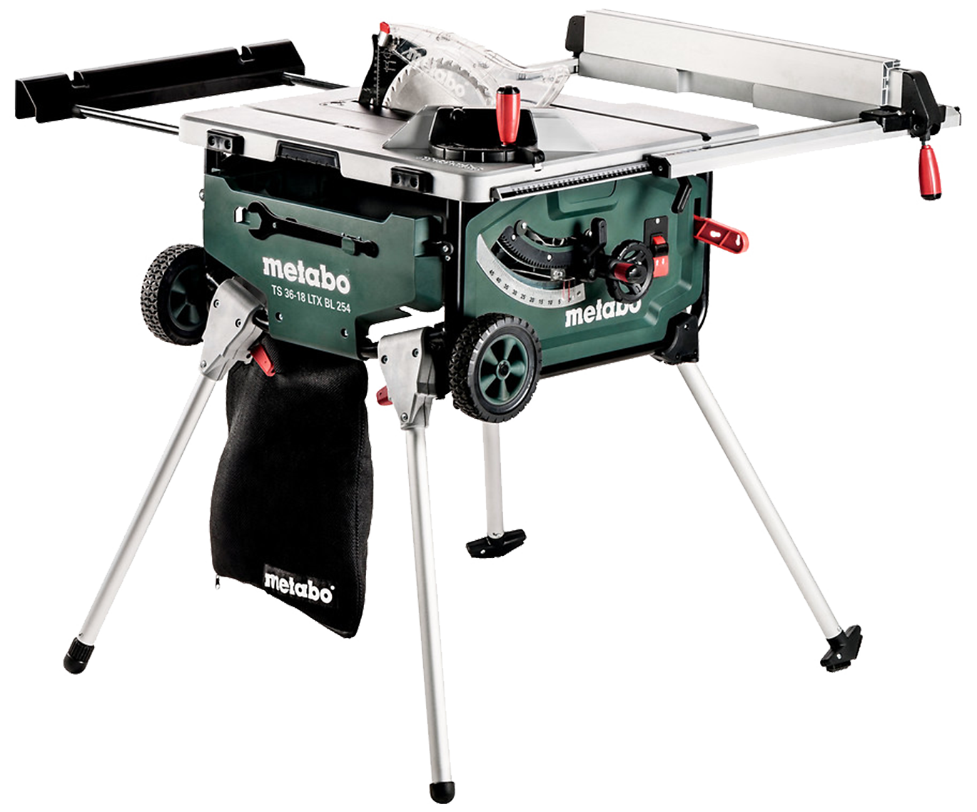 Akku bordrundsav TS36-18 LTX BL 254 x 30 mm rundsavklinge, inkl. batteripakke 18V og lader