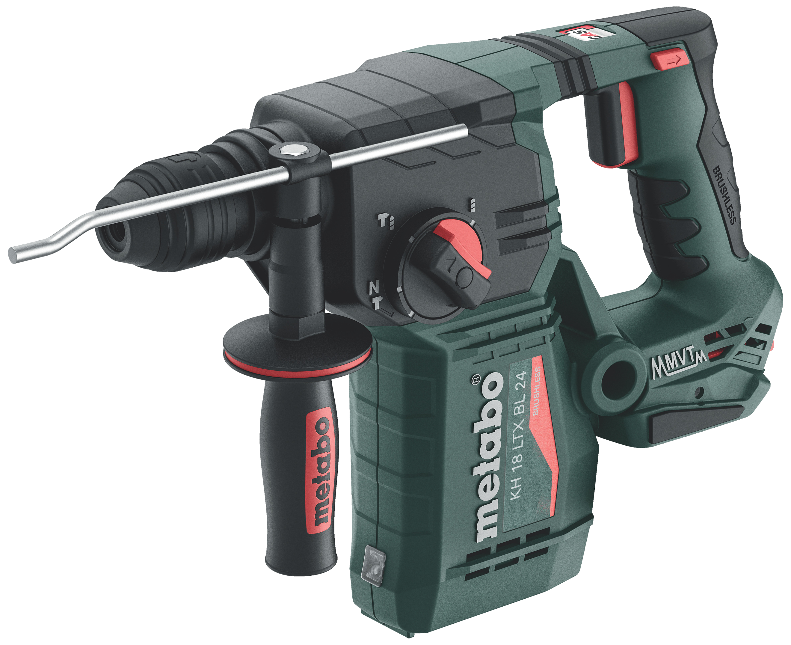 Borehammer SDS+ 2,2J KH 18 LTX BL 24 solo, Metaloc