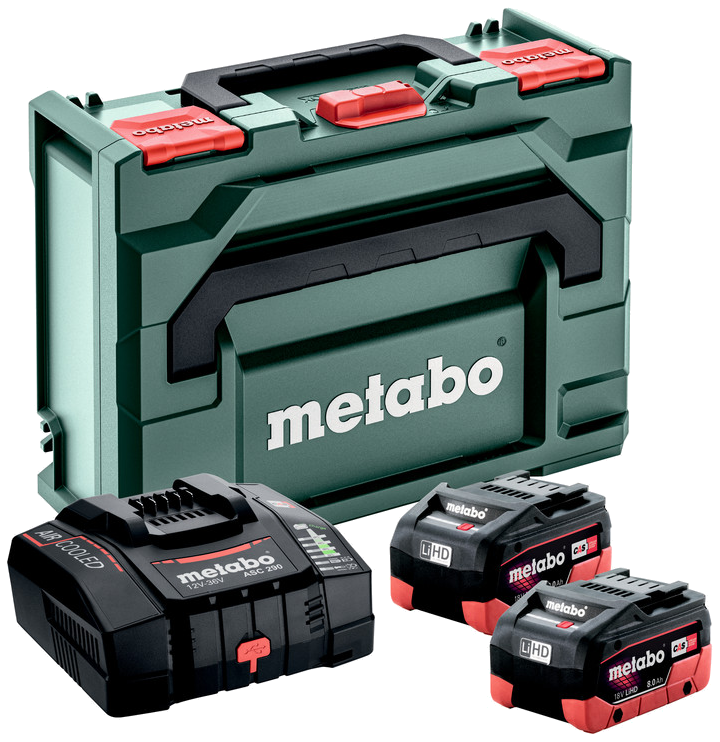 Batterisæt 2×18V/8,0Ah Li-HD + lader ACS 290