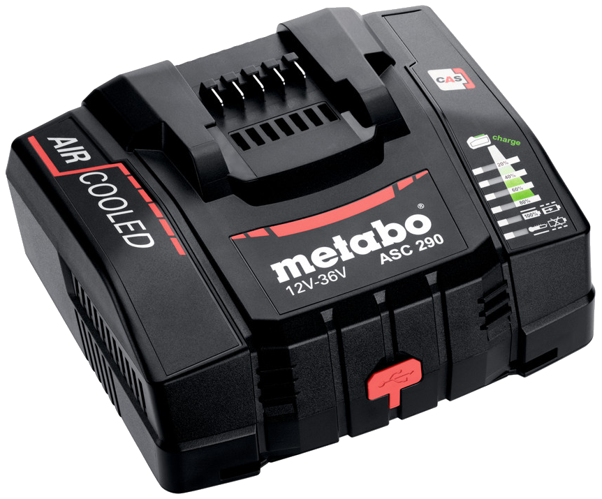 Hurtigoplader luftkølet 12-36V ASC 290