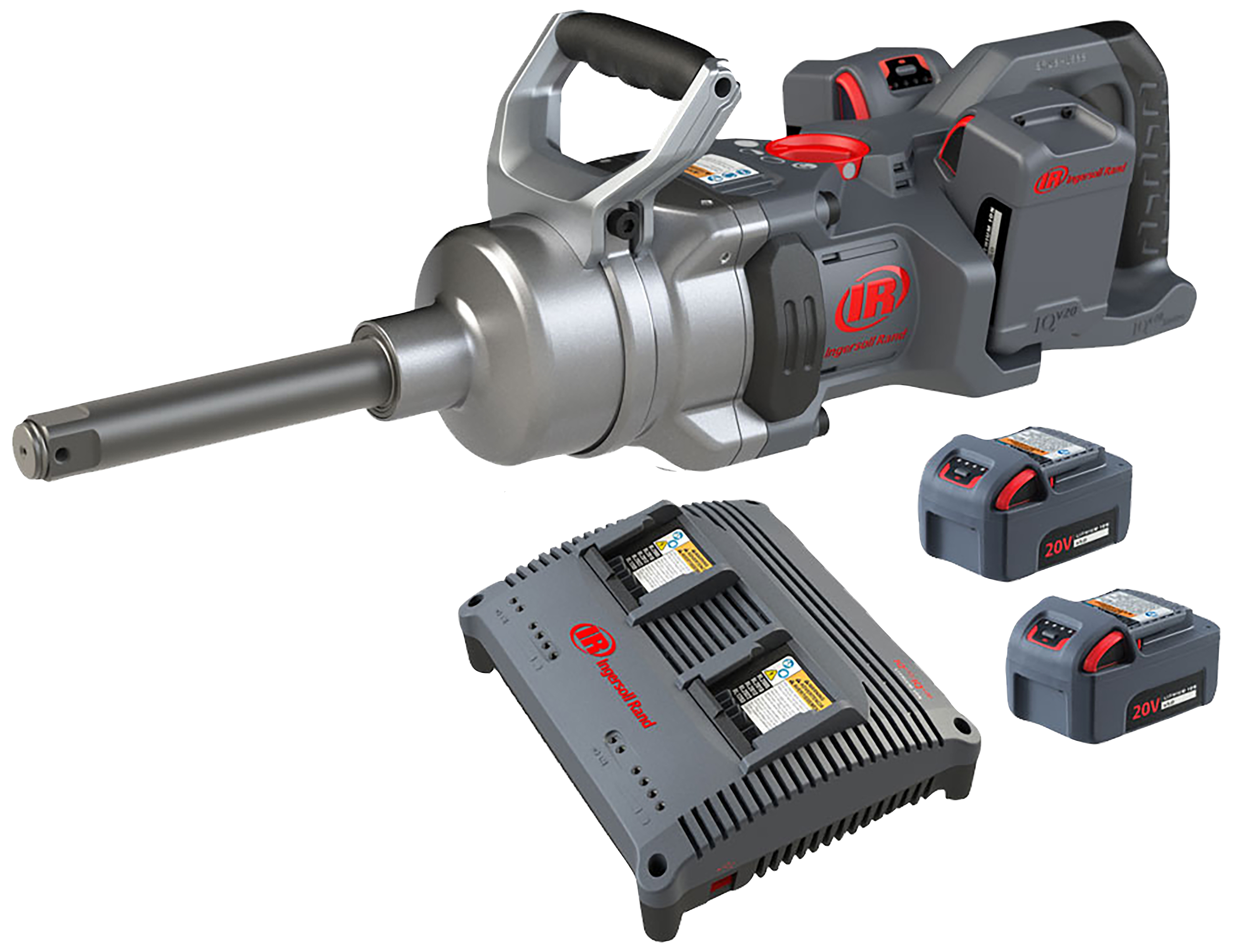 I-R W9491 slagnøgle 1" lang 4000Nm m/4×20V/5Ah