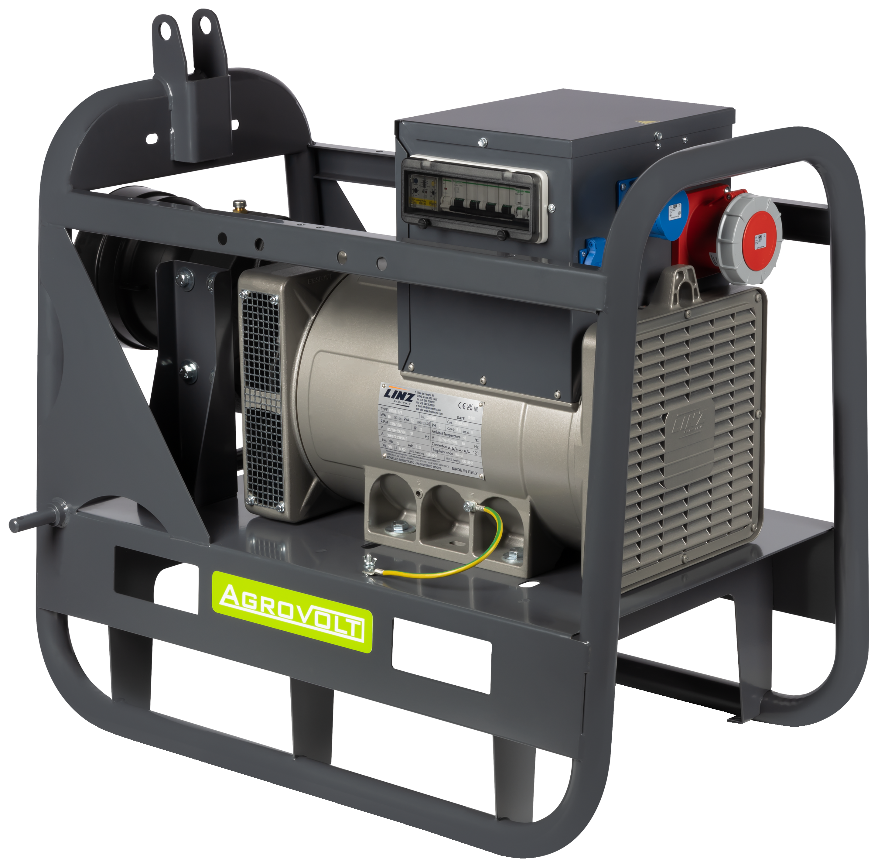 Fogo AV65R PTO traktorgenerator 400/230V 48/24kW