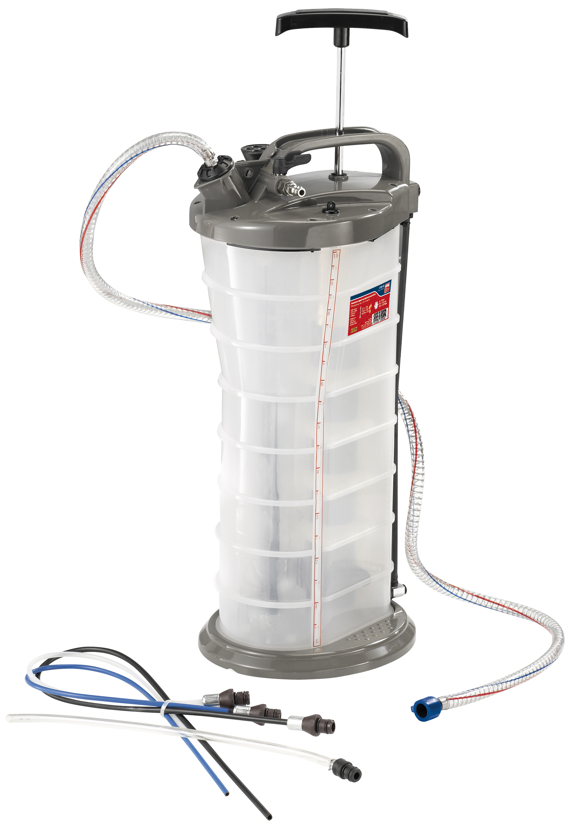 USAG 1785B oliesugepumpe, manuel/pneum., 9,5ltr
