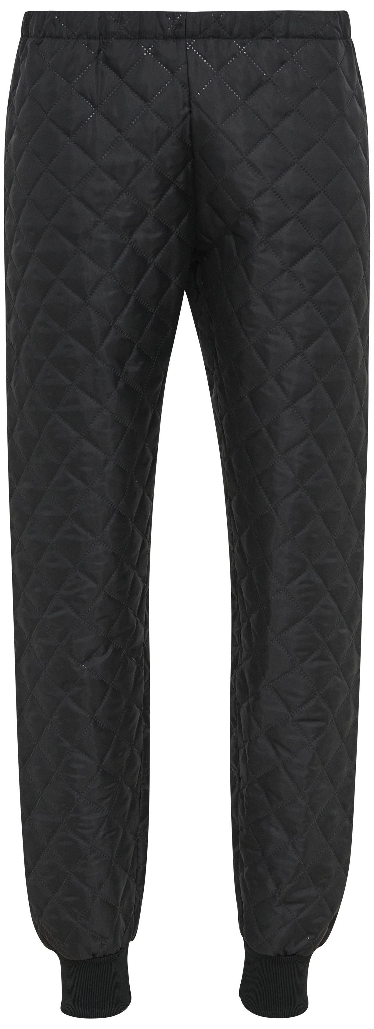 Termobukser quiltede 161500 sort Str. L