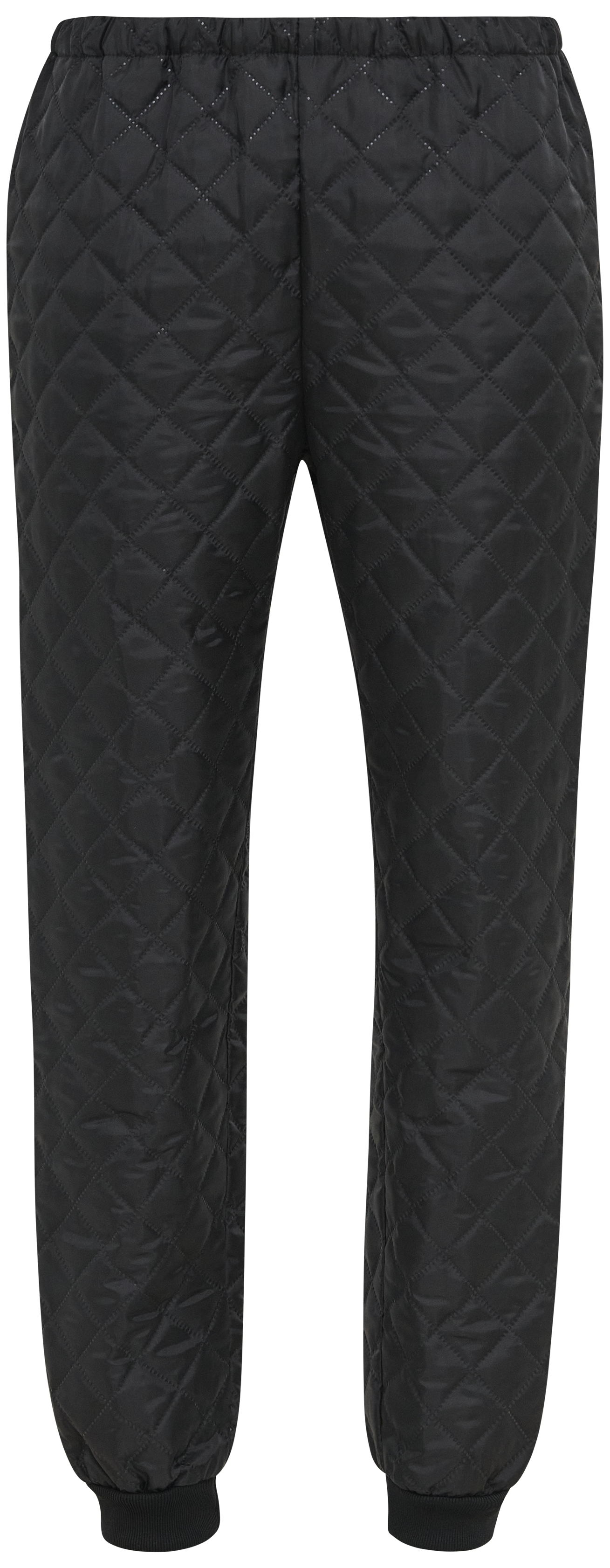 Termobukser quiltede damemodel 161500 sort Str. S