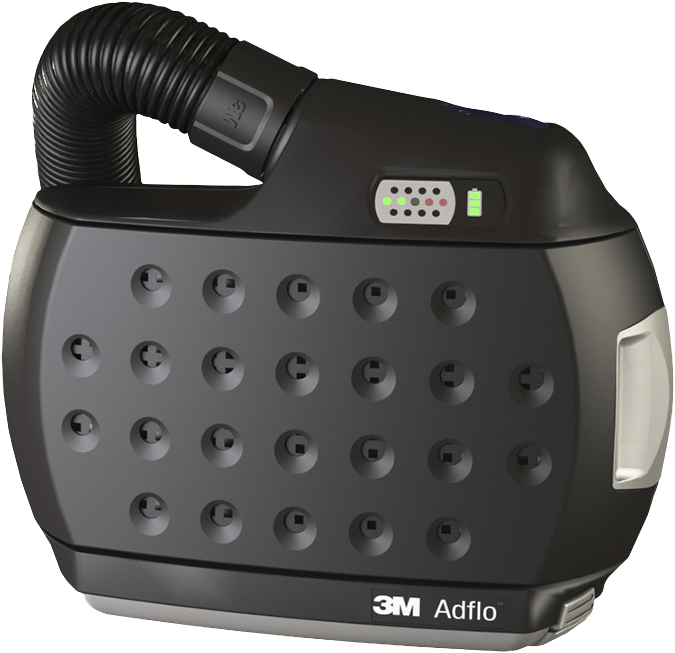 Adflo turboåndedrætsværn u/bælte og oplader