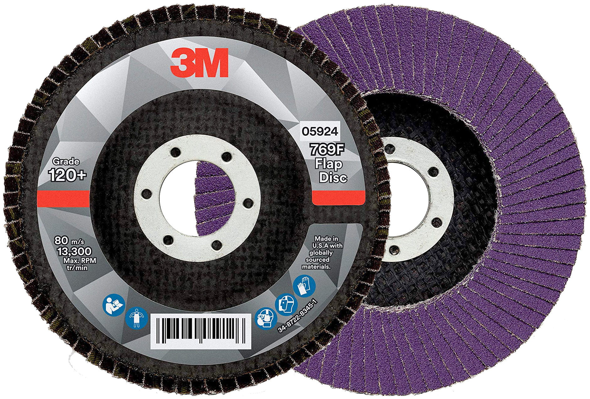 Flaprondel 769F korn 40 skrå 150mm