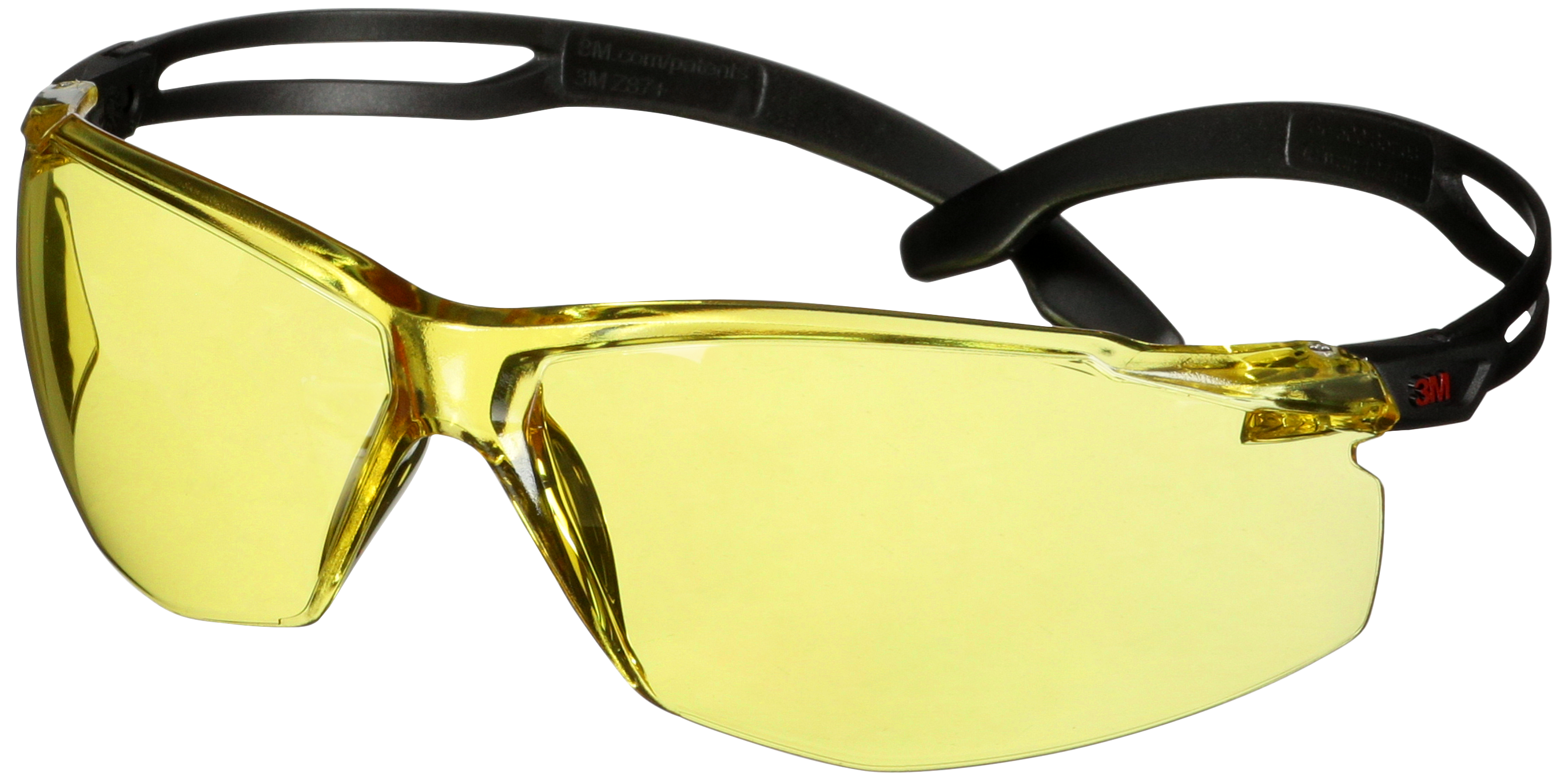 SecureFit 500 besk.brille, sort stel/gul glas