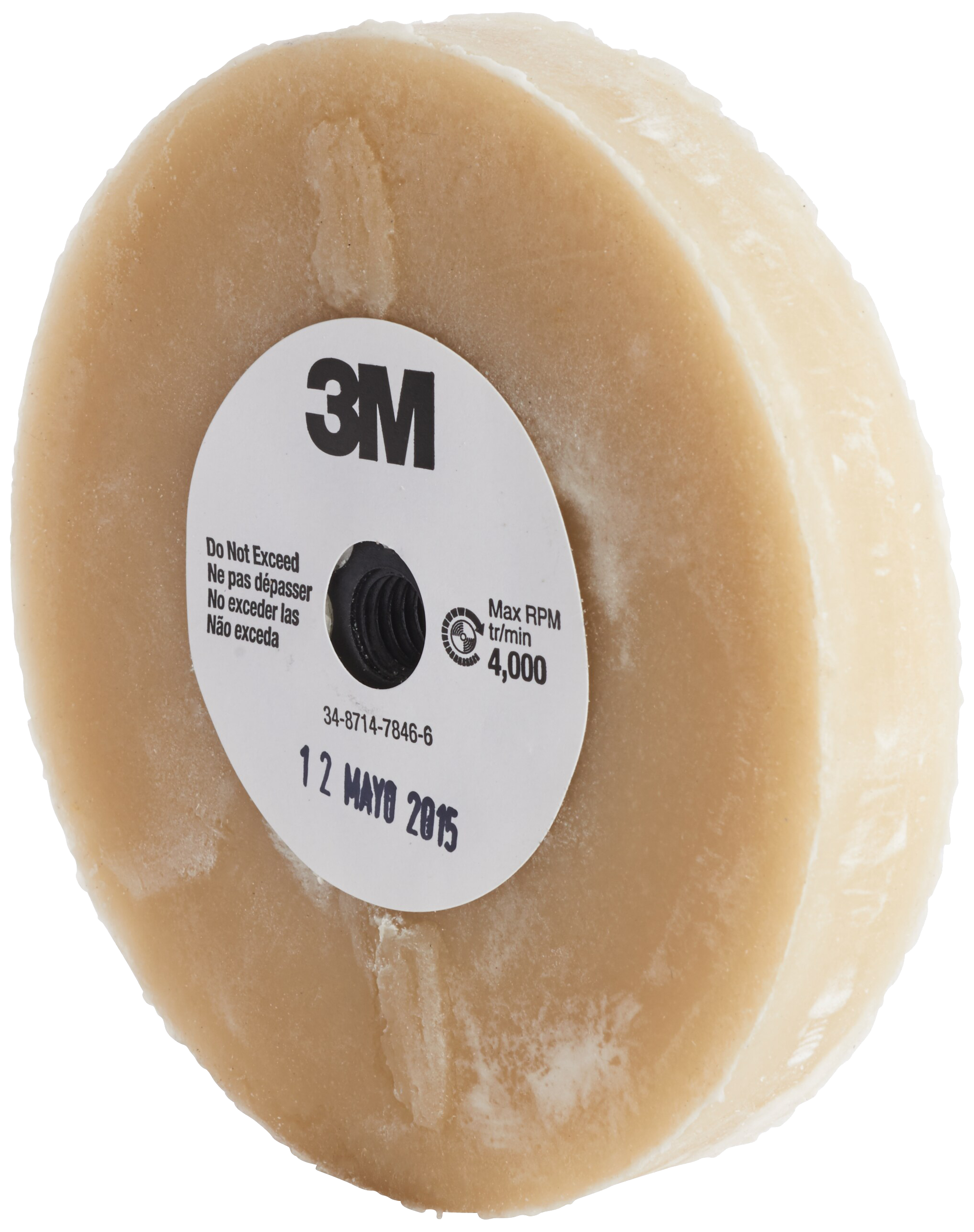 Stribefjernerhjul med spindel