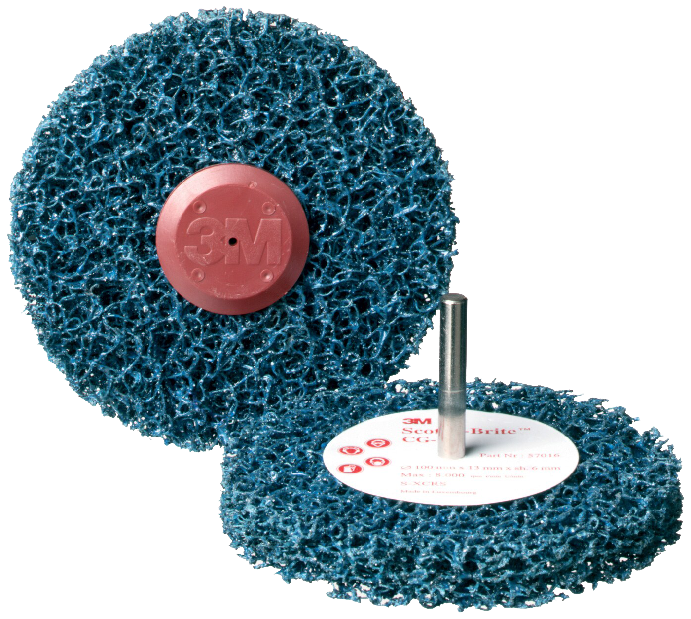 Scotch-Brite grovsliber 100×136mm blå