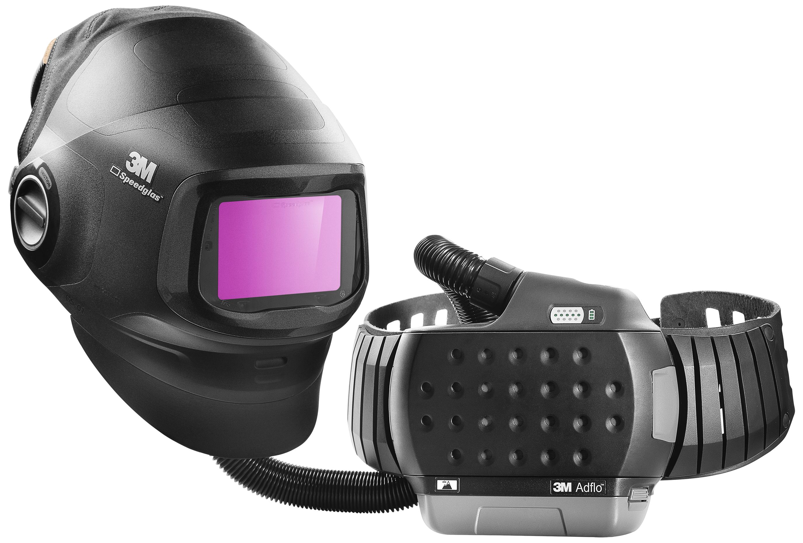 Adflo-system m/Speedglas G5-01 svejseskærm