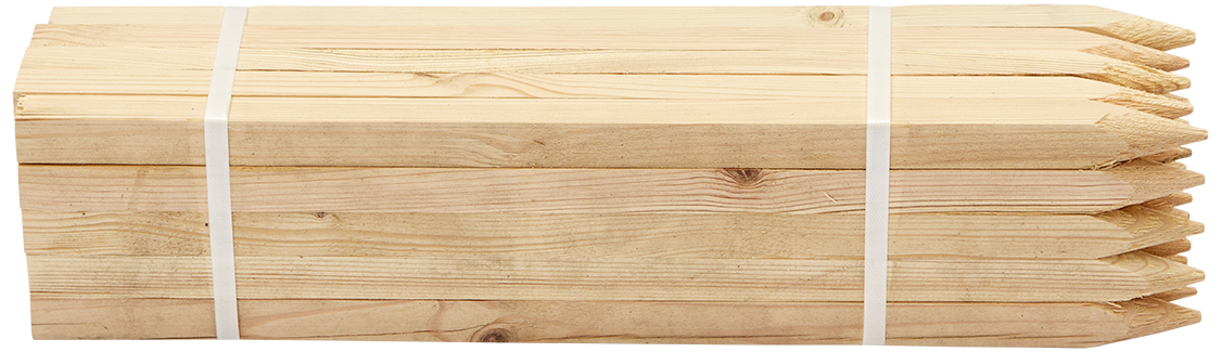 Afsætningspæl fyrretræ natur 25×25×600mm