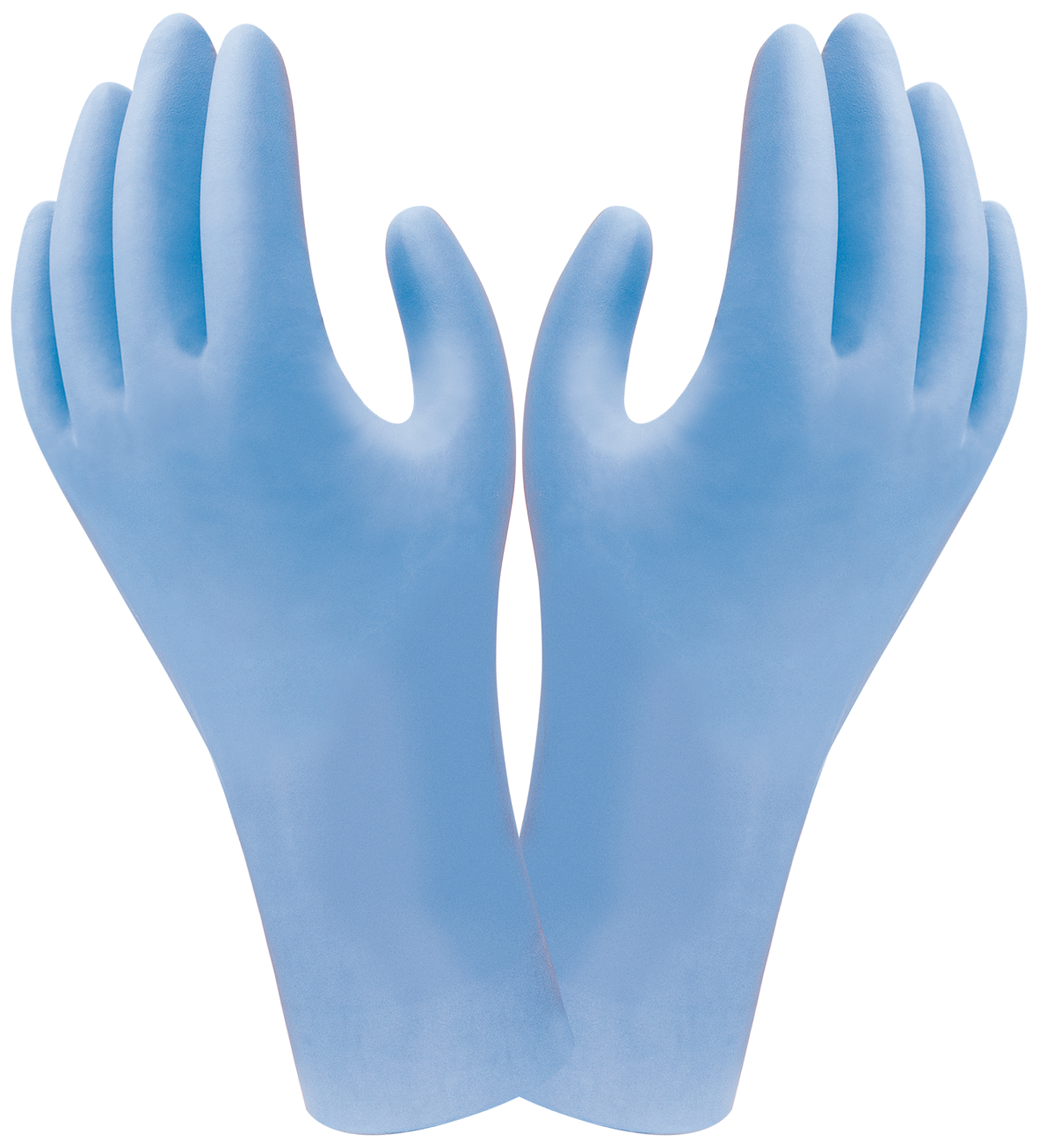 Showa eng.handsker blå nitril pf pk/100, 7500-8