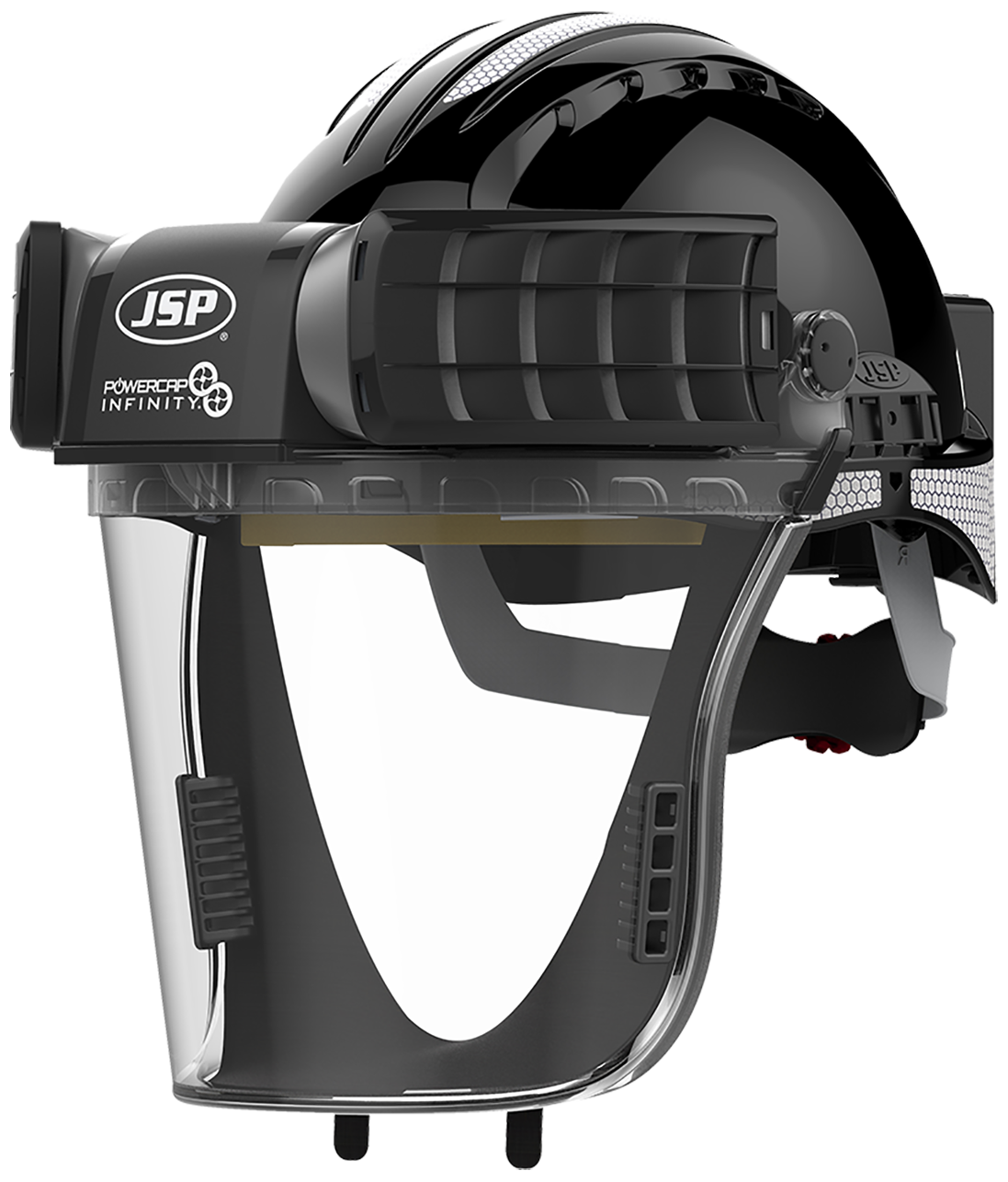 JSP Powercap Infinity motorenhed m/sikkerhedshjelm