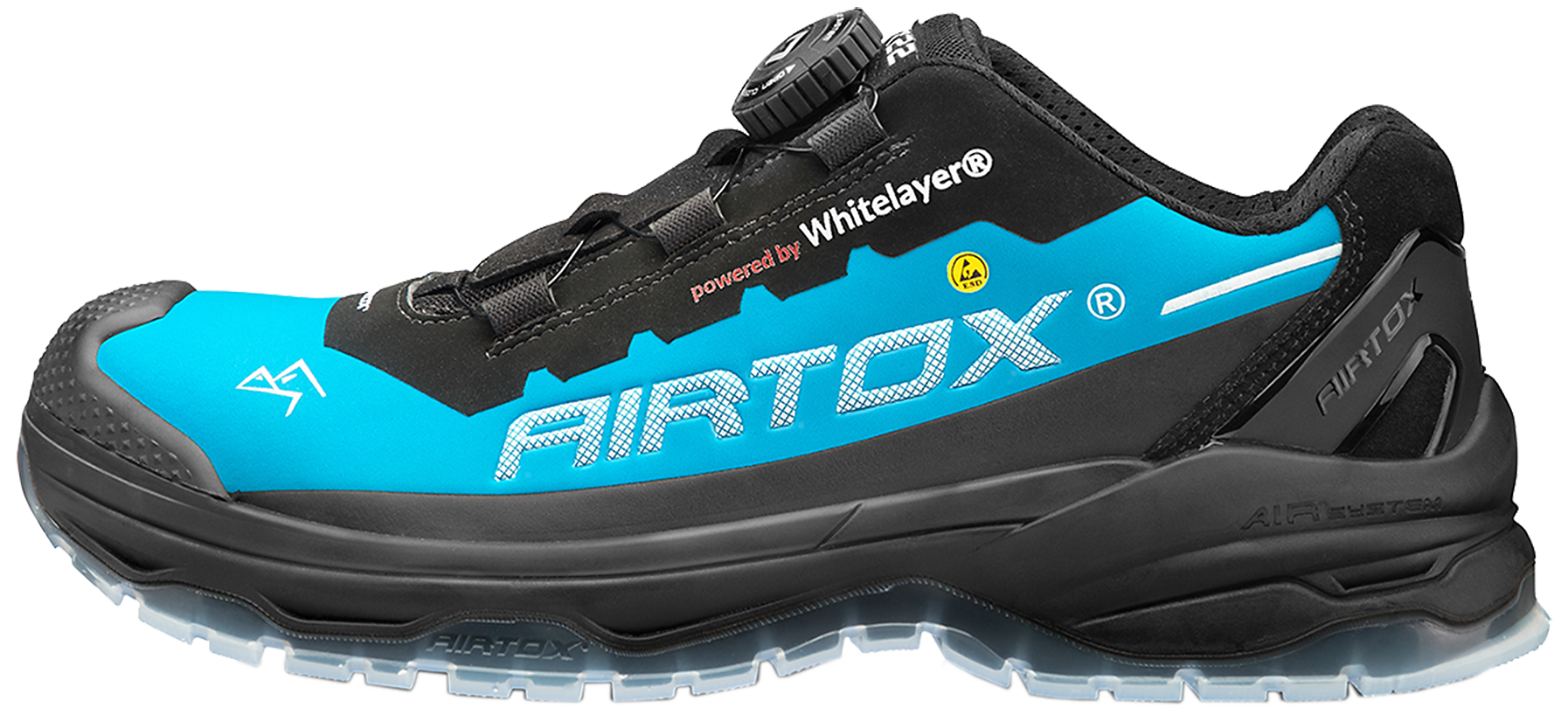 Airtox TX22 sikkerhedssko m/hurtigluk S3 ESD 47