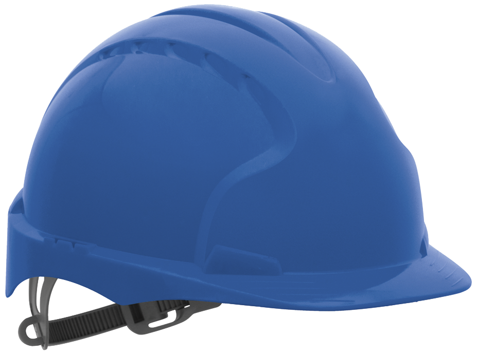 JSP sikkerhedshjelm EVO3 uventileret, blå