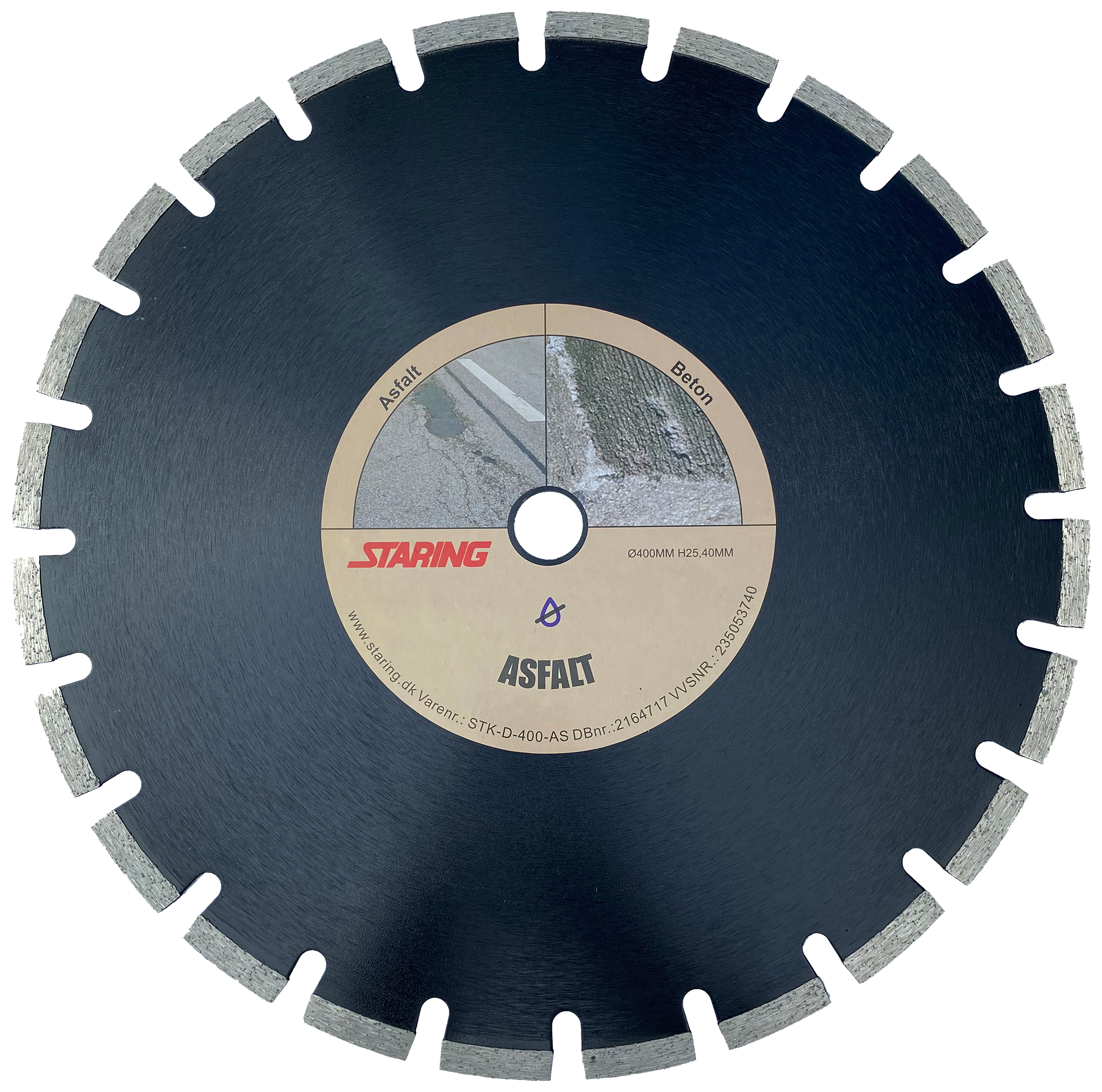 Staring diamantskæreskive 'Asfalt' ø400