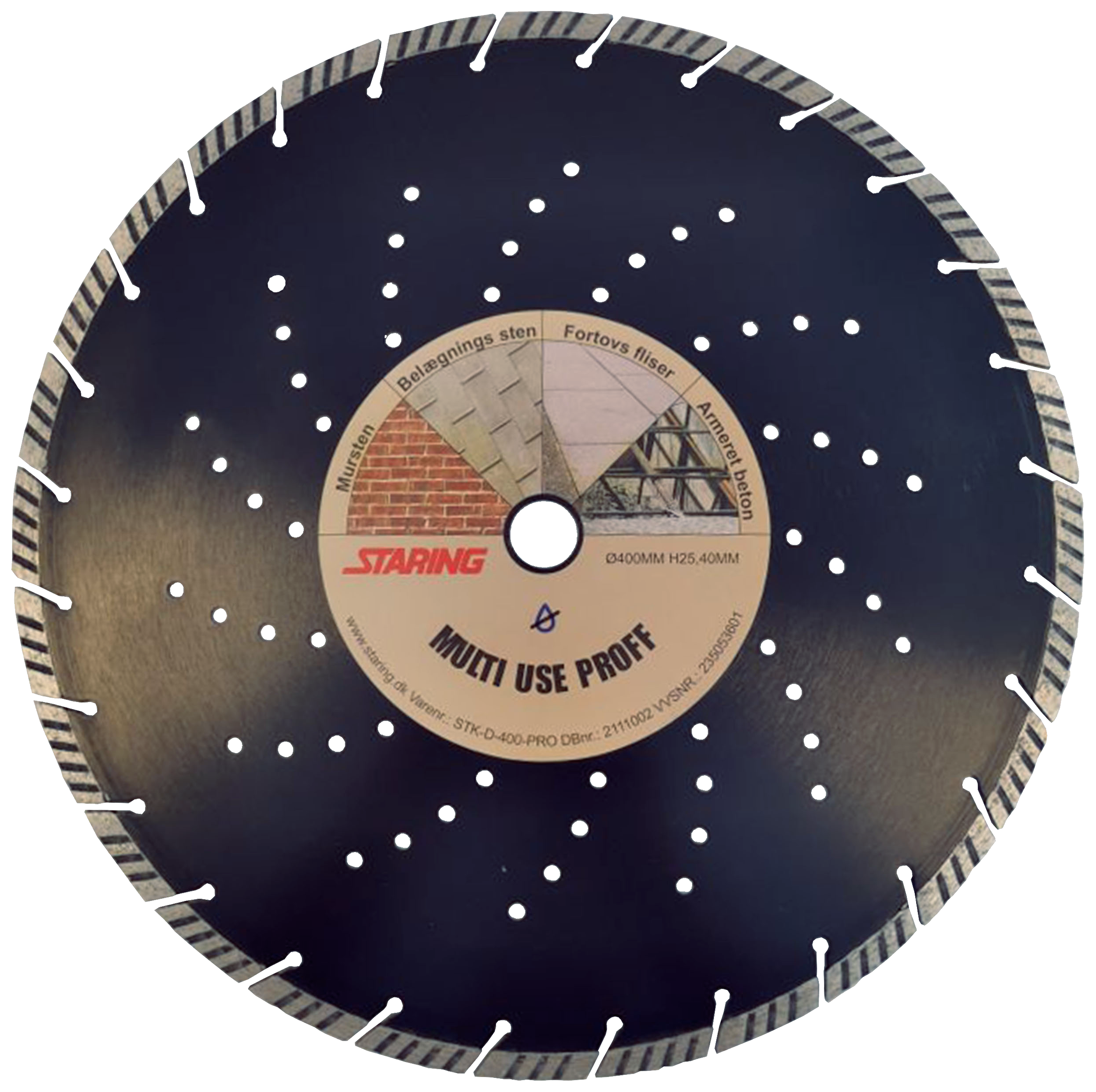 Staring diamantskæreskive 'Multi Use Proff' ø400