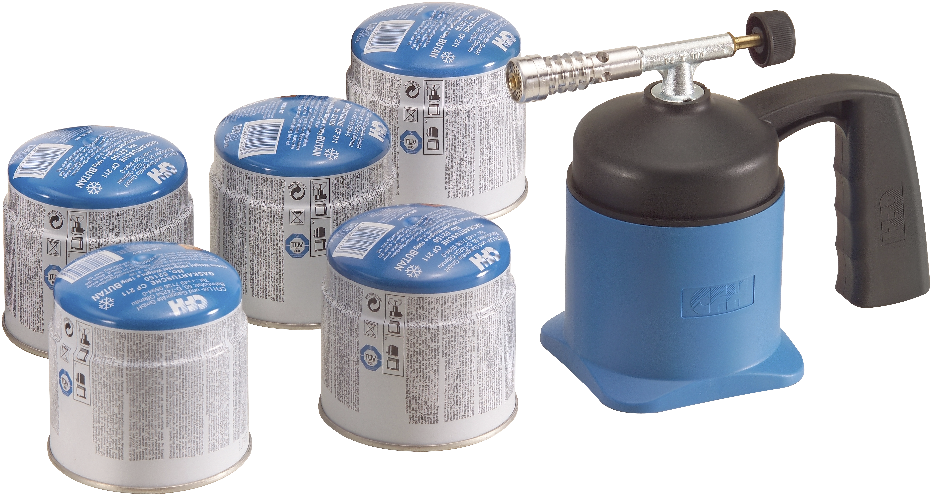 Blæselampe CFH LM1000 m/5×gas 190 g