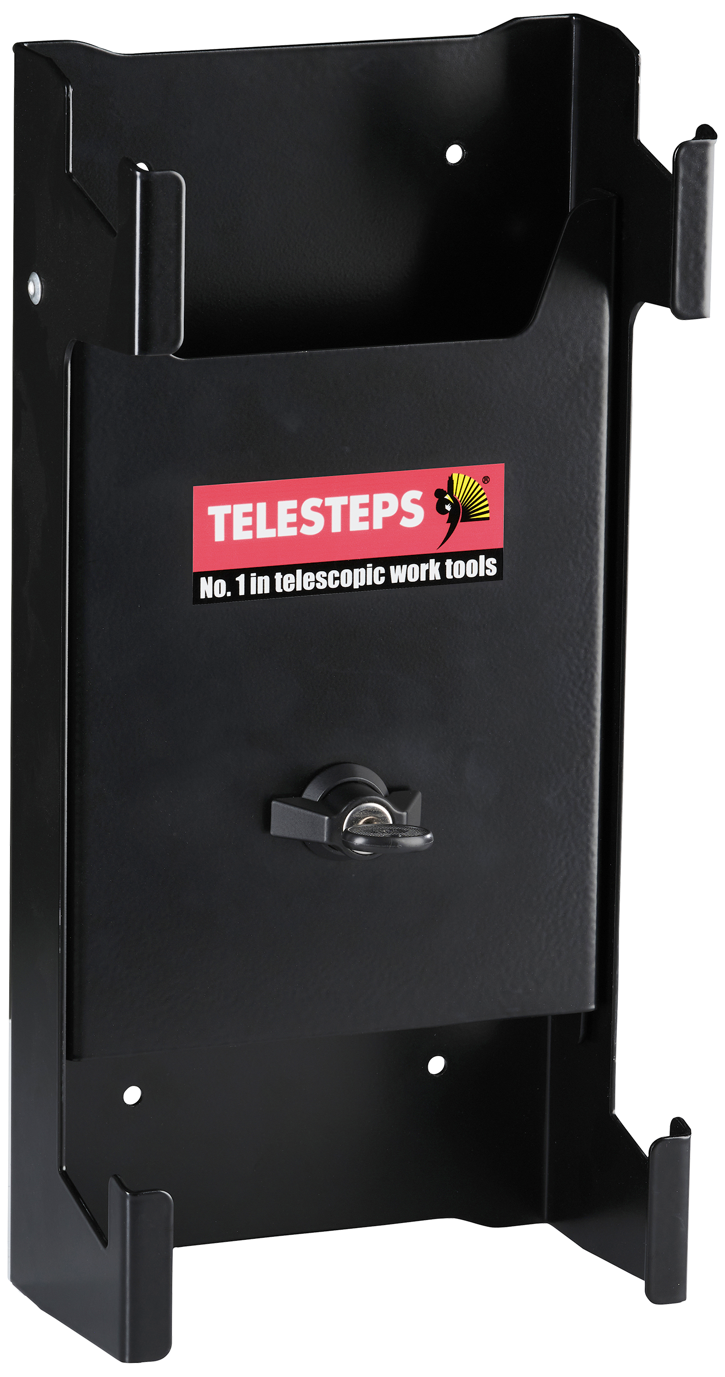 Telesteps vægholder t/Prime stiger, m/lås