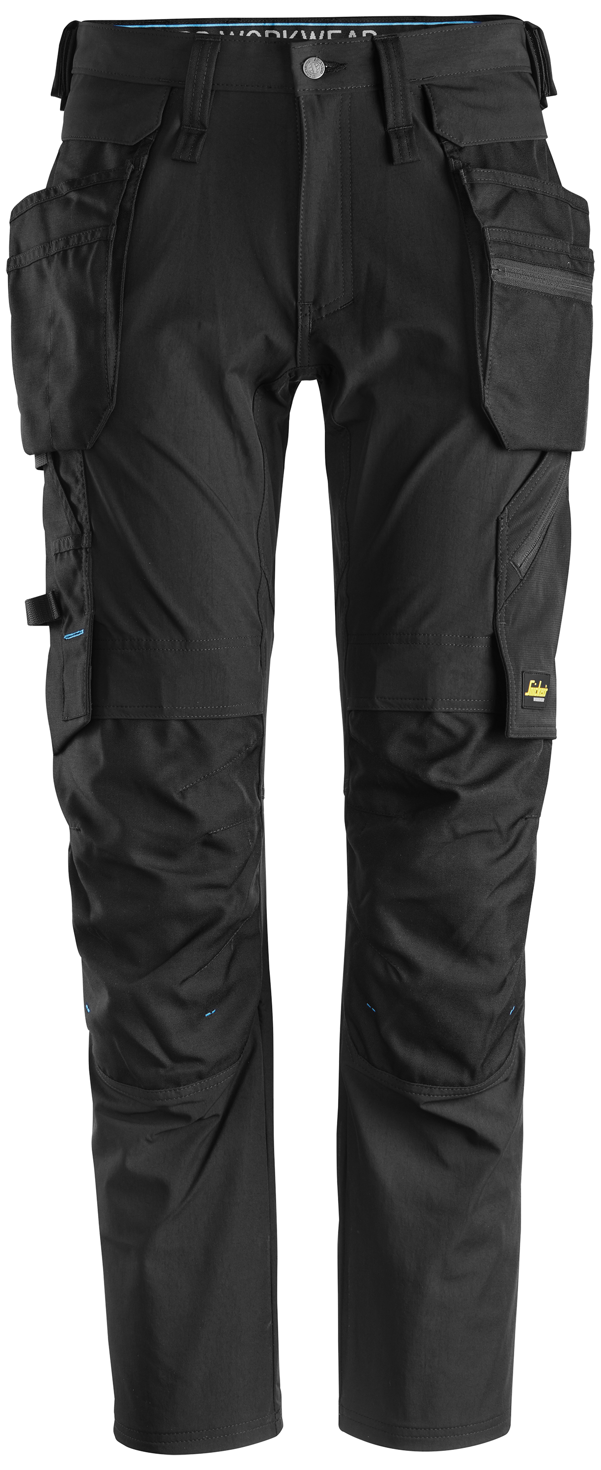 Arbejdsbukser 6208 stretch letvægt sort/sort 80