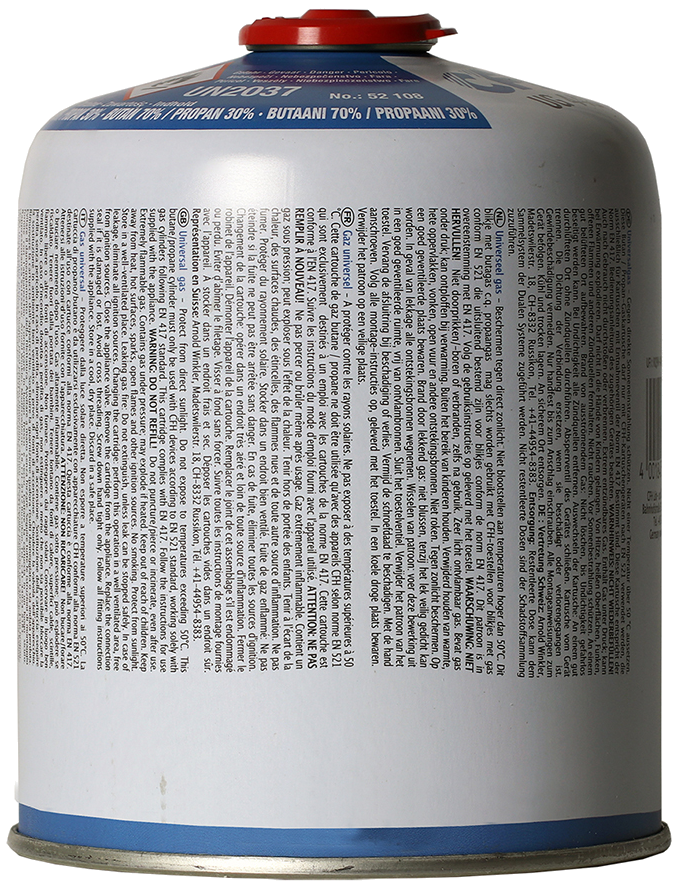 CFH gasdåse universal 770ml/425g, 7/16" EU