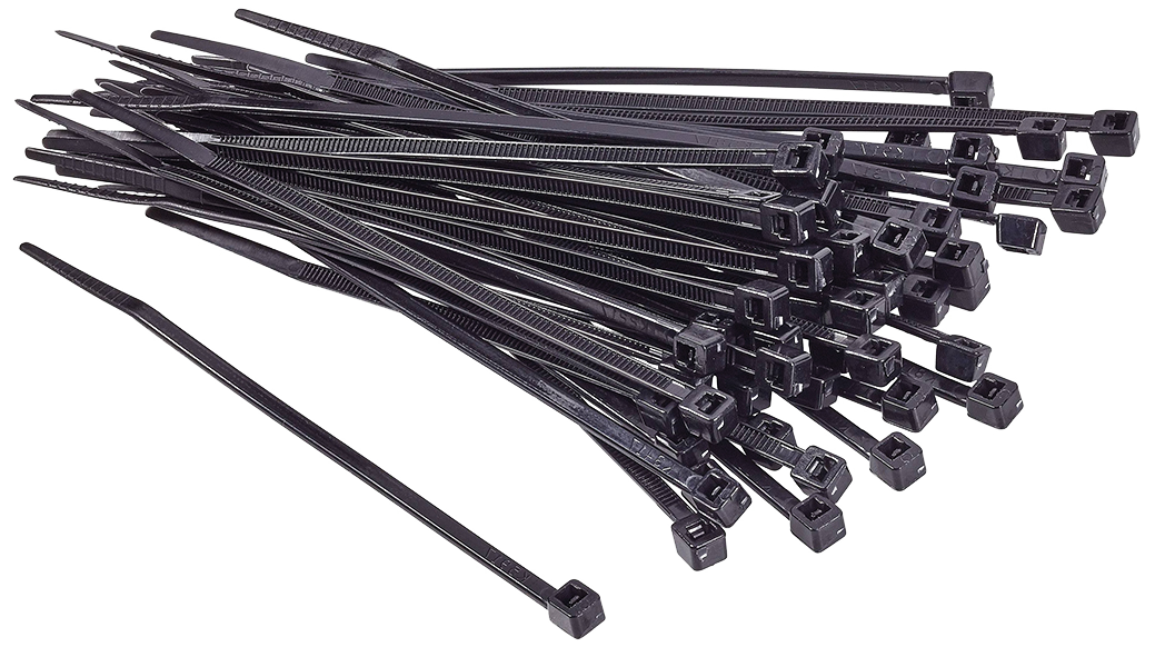 Kabelbinder sort nylon 9,0×1000mm, 50stk