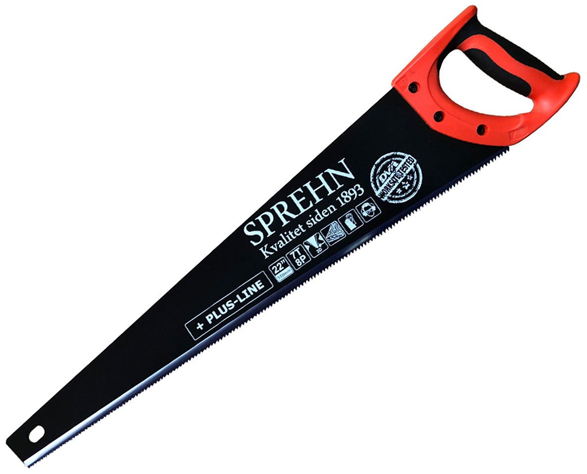 Sprehn håndsav Plus-line PTFE-belagt 550mm 7/8td